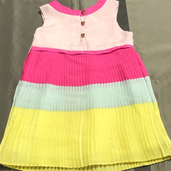 EUC Pleated Easter/Spring Dress /wBloomers - Picture 5 of 7